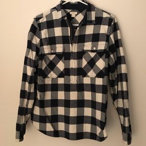 J. Crew buffalo plaid pullover